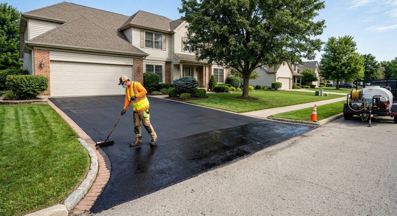 Asphalt Driveway Sealing in Grand Rapids, MI