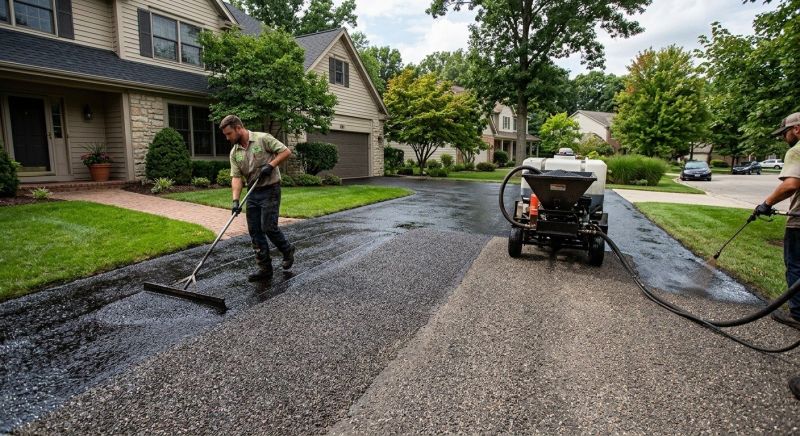 Asphalt Recoating in Greenville, SC