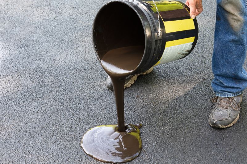 Blacktop Sealant Application