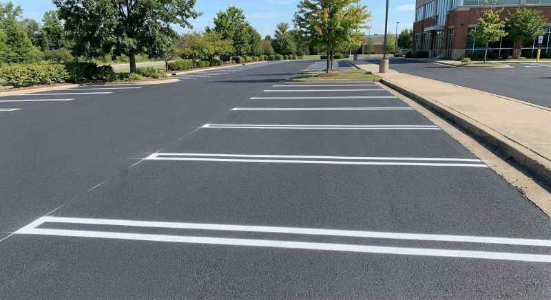 Fire Lane Marking in Roswell, GA
