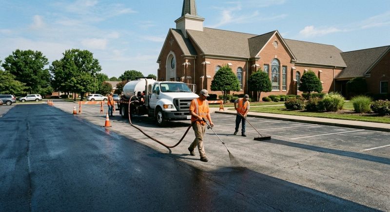 Parking Lot Resurfacing in Fort Collins, CO