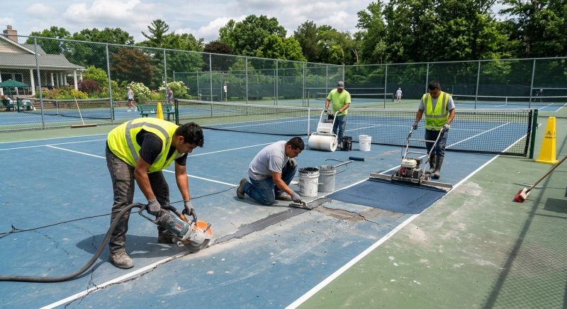 Sports Court Resurfacing in Fort Myers, FL