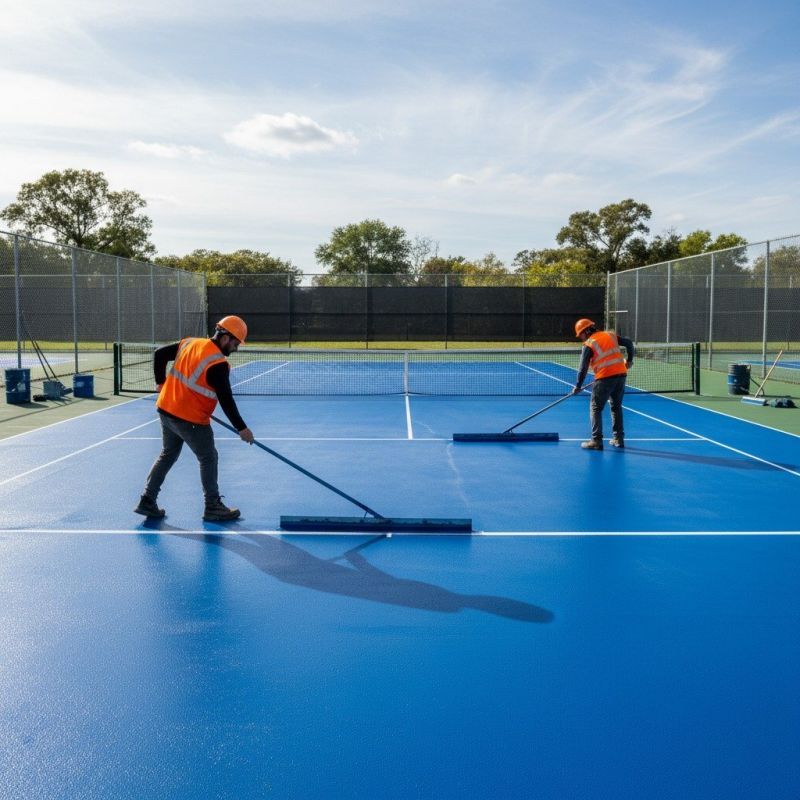 Sports Court Resurfacing in Greenville, SC