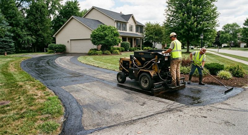 Driveway Slurry Sealing in Grand Rapids, MI