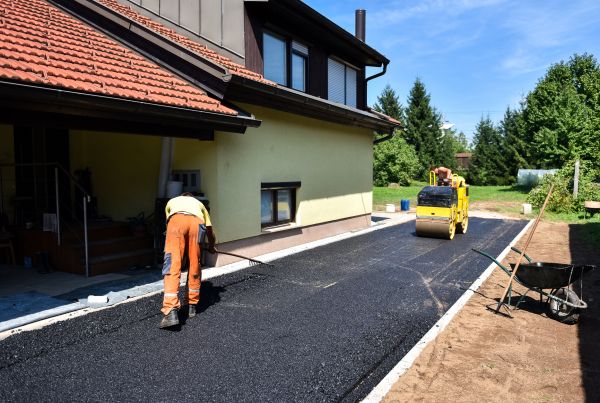 Backyard Asphalt Repair