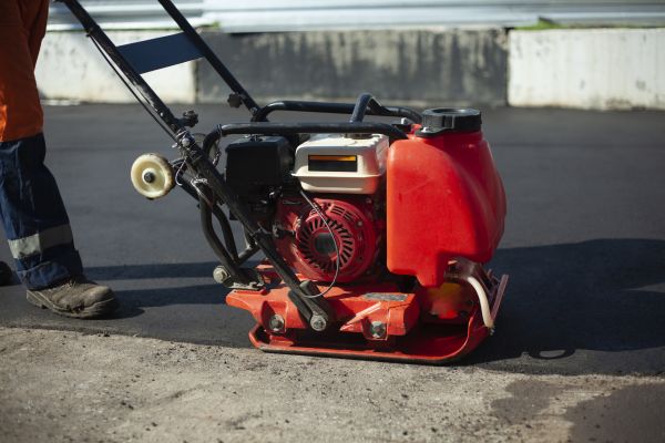 Backyard Asphalt Paving